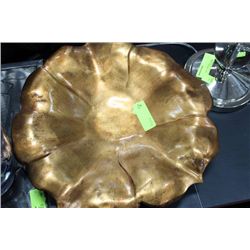 GOLD TONE DISH