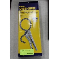 IRWIN LOCKING CHAIN CLAMP VISE GRIP