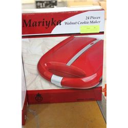 MARIYKA WALNUT COOKIE MAKER ON CHOICE RED