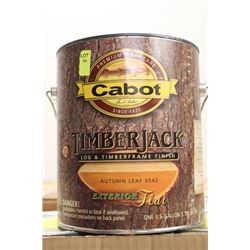 CASE OF 4- 1 GALLON PAILS OF AUTUMN LEAF LOG