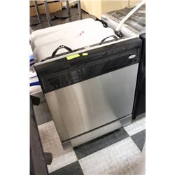 WHIRLPOOL DISHWASHER STAINLESS STEEL