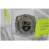 Image 1 : LA KINGS KOPITAR STANLEY CUP REPLICA RING