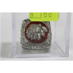 CHICAGO BLACKHAWKS STANLEY CUP REPLICA  RING
