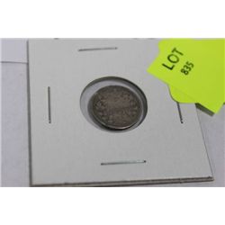 CANADA 1891 SMALL SILVER NICKEL