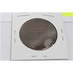 CANADA 1842 SCARCE LARGE PENNY