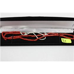 NATURAL CORAL ANTIQUE NECKLACE