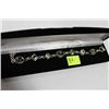 Image 1 : MARKED 925 GEMSTONE STERLING SILVER BRACELET