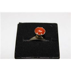 MARKED 925 STERLING SILVER ANTIQUE RING