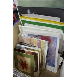 BOX OF ORIGINAL PAINTINGS