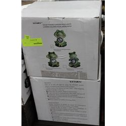 DETAILS GARDEN FROG LIGHT X2