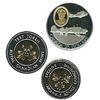 Image 1 : RCM Lot;  includes 1990 $20 The Anson and Harvard Aviation issue, 1998 50¢ Skiing,  1999 Test Token 