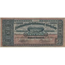 1911-12 50¢ NF-8b #04520, PMG VF25.