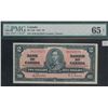 Image 1 : 1937 $2 BC-22b #MB6218675, PMG Gem UNC65EPQ.