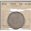 Image 1 : Nfld 1876H 50¢ ICCS VF20.