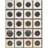 Image 1 : 1858 1¢ - 1990 Partial Date Set;  includes key 1858, 1900, 1907H & 1923.  Lot of 100 coins Good to U
