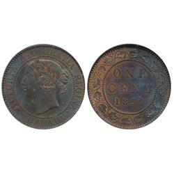 1859 1¢ Nar 9 ICG MS65RB.  Real gem lustre and superb details.