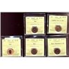 Image 1 : 1965 1¢ LgBds Blt 5 MS63RD, 2005P MS66, 2006P MS67 NBU, 2006P MS66 & 2010 SP67.  Lot of 5 coins all 