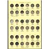 Image 1 : 1858 5¢ to 1970 Partial Date Set;  includes 1858 holed, 1871, 1872H, 1874H both types, 1880H to 1883
