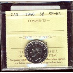 1946 5¢ ICCS SP65.