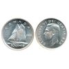 Image 1 : 1948 10¢ NNC MS65.  Blast white with full lustre.  Gem issue for grade.