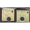 Image 1 : 2004P 10¢ & 2005P ICCS MS67.  Lot of 2 coins.