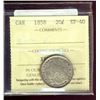Image 1 : 1858 20¢ ICCS EF40.