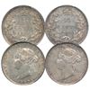 Image 1 : 1872H 25¢ Regular 7 issue & 7/7 variety issue.  Lot of 2 coins both PCGS AU58.