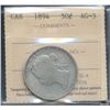 Image 1 : 1894 50¢ ICCS AG3.  Key issue with nice reverse date side.