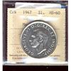 Image 1 : 1947 $1 ML ICCS MS60