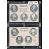 Image 1 : 1965 $1 4 Coin Type Set & 5 Coin Type Set.  Lot of 2 sets both in Capitol Holders with type descript