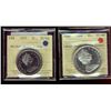 Image 1 : 1966 $1 & 1975 both PL66 Heavy Cameo.  Lot of 2 coins.