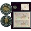 Image 1 : RCM Lot; includes 1996 $2 Piedfort set, with the uncut BRX replacement issues.  Comes in original bl
