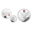 Image 1 : RCM Lot;  includes Sterling Luckie Loon 2006 & 2008.  Lot of 2 coins both in original packaging.