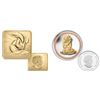 Image 1 : RCM Lot;  includes 2010 $3 Square Coin - Wildlife Conservation Series - Polar Bear (2nd in series) &