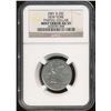 Image 1 : Error; USA 2001 25¢ NGC AU55.  Partial Collar.