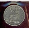 Image 1 : US;  1877 Trade $1.  Fine cleaned for grade.