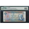 Image 1 : 1972 $5 BC-48aA #*CA3189563,  PMG GUNC-66 EPQ.