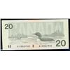 Image 1 : 1991 $20 BC-58aA-ii $20.00 #AIX0061965 CH UNC-63.