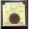 Image 1 : 1859 1¢ Nar 9, Low 9 ICCS MS62RB.