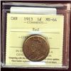 Image 1 : 1913 1¢ ICCS MS64RD.