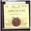Image 1 : 1965 1¢ LgBds Blt 5 ICCS MS64RD.