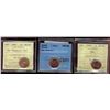 Image 1 : 2006P 1¢ Magn MS66 & 2007 Non Magn both ICCS MS66RD.  Includes 2nd 2006P Magn CCCS MS66RD.  Lot of 3