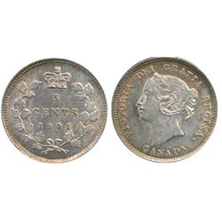 1901 5¢ Nice AU ++ with lustre.