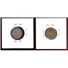 Image 1 : 1901 10¢ & 1915 10¢.  Lot of 2 coins VF to VF+