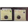 Image 1 : 1995 10¢ & 1999 ICCS MS66.  Lot of 2 coins.