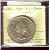 Image 1 : 1955 $1 ICCS MS64.