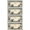 Image 1 : The Canadian Bank of Commerce. $10.00. Jan. 2, 1935. CH-75-18-06P. An uncut sheet of four Black and 