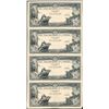 Image 1 : The Canadian Bank of Commerce. $10.00. Jan. 2, 1935. CH-75-18-06P. An uncut sheet of four Black and 