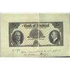 Image 1 : The Bank of Montreal;  $5.00. Jan. 3, 1938. CH-505-62-02FP. A Face Proof on thin paper. (5” x 7 1/2”