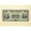 Image 1 : The Bank of Montreal;  $10.00. Jan. 2, 1904. CH-505-48-04P. A Full Colour Face Proof on thin paper o